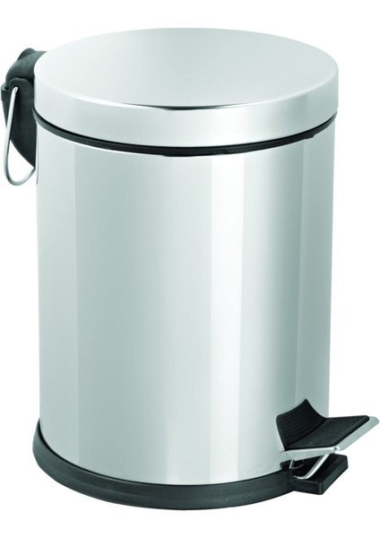 Gri Pedallı 5l Çöp Kovası, Şık ve Kullanışlı Temizlik Gereciği