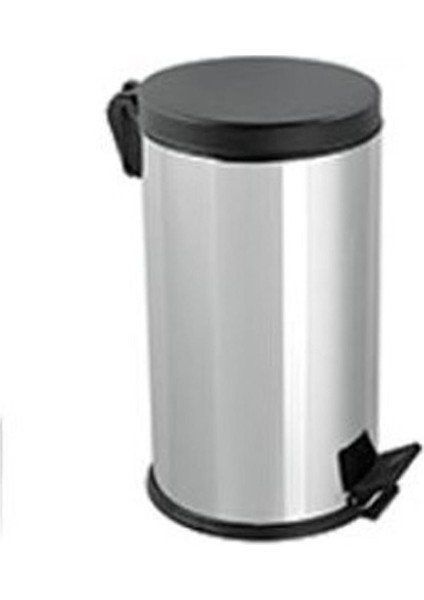 Gri Plastik Kapaklı Çöp Kovası 12 Lt, Şık ve Kullanışlı Depolama Seçeneği