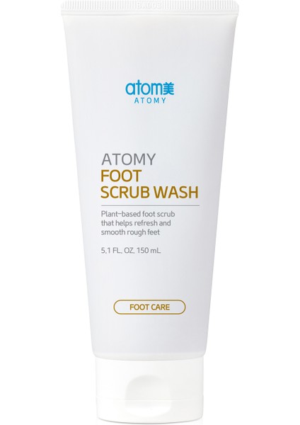 Ayak Ovma Yıkama Jeli 150 ml Bitkisel Ayak Peelingi