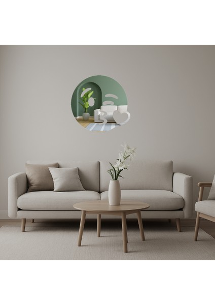 Öpücük Gönderen Emoji Duvar Süsü - MRS7819-1527