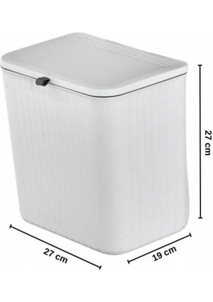 15 Litre Pratik ve Hijyenik Tezgah Üstü Çöp Kovası modelleri