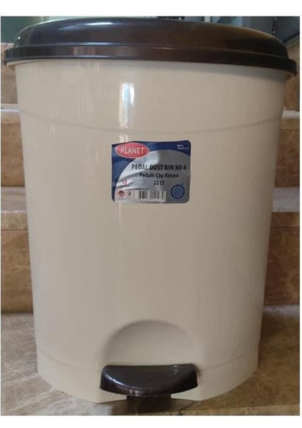 Çöp Kovası Pedallı 22L Çok Renkli, Şık ve Pratik Temizlik Gereci fiyatları