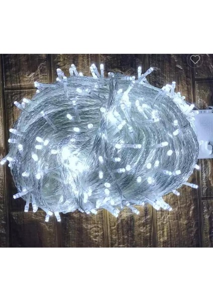 10 Metre 100 Ledli Eklemeli Animasyonlu Beyaz LED Işık, Parlak ve Şık Aydınlatma Seçeneği modelleri