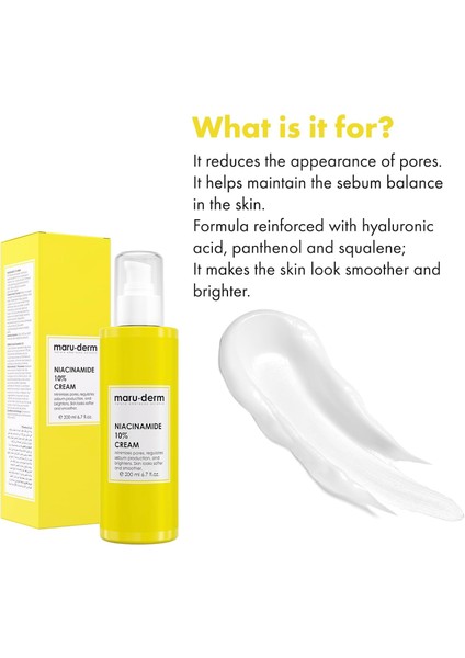 Maruderm Niacinamide Leke Karşıtı ve Krem 200 ml modelleri