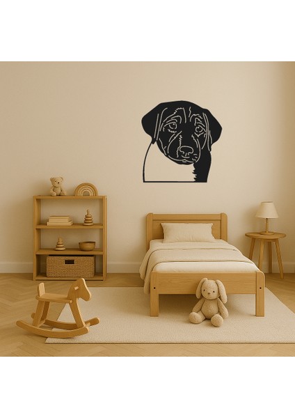 Sevimli Köpek Yüzü Duvar Süsü - MRS9476-4516 modelleri