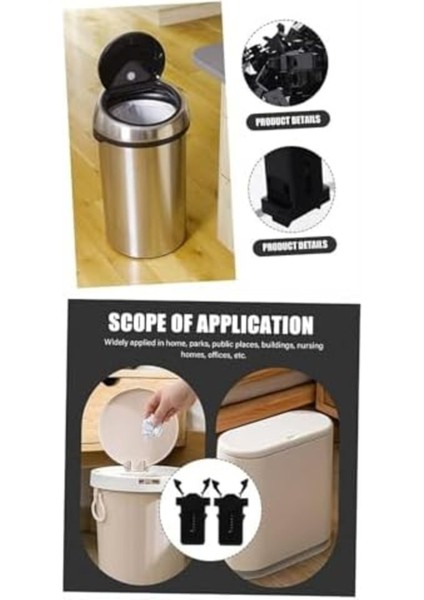 2'li Çöp Kovası Yedek Kilidi Klipsi, Dayanıklı ve Pratik Takım fiyatları