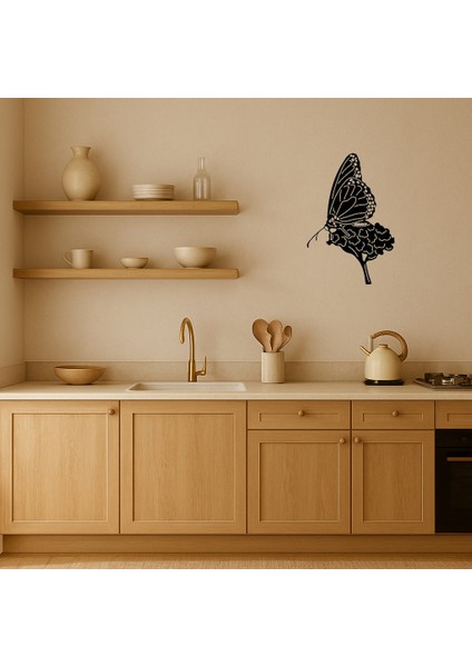 Estetik Doğal Kelebek Duvar Süsü - MRS1209-5366 fiyatları