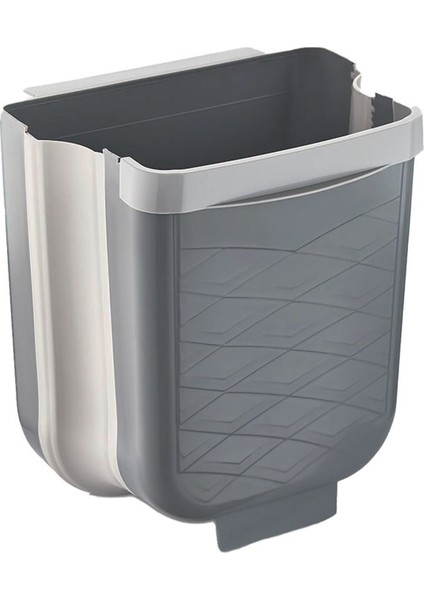 Katlanabilir Mutfak Çöp Kovası, 6 Litrelik, Çok Renkli, Pratik Kullanım.