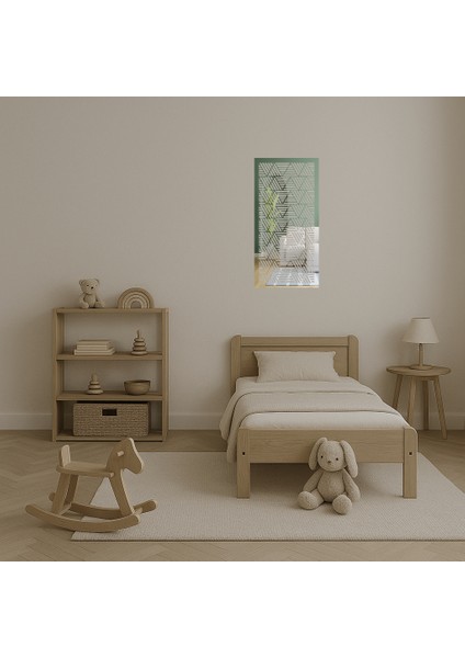 Abstrakt Geometrik Desenli Dekoratif Aynalı Tablo - MRS1960-1567 fırsatları