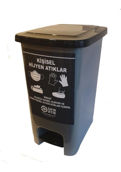 25 Litre Pedallı Atık Kovası, Temizlik ve Hijyen Için Uygun fiyatları