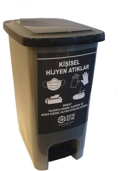25 Litre Pedallı Atık Kovası, Temizlik ve Hijyen Için Uygun modelleri