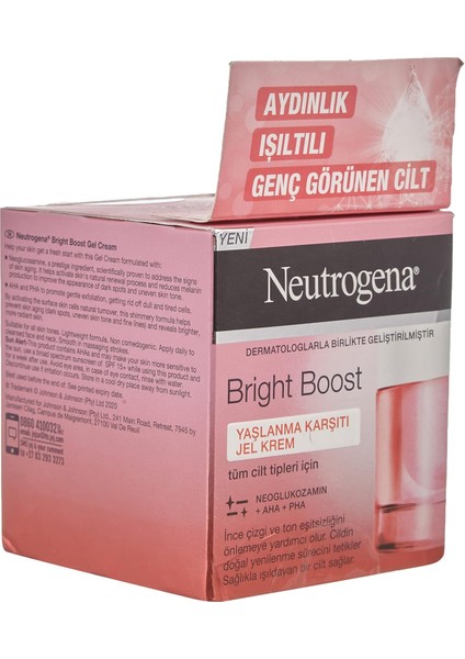 Bright Boost, Jel Krem, 50ML modelleri