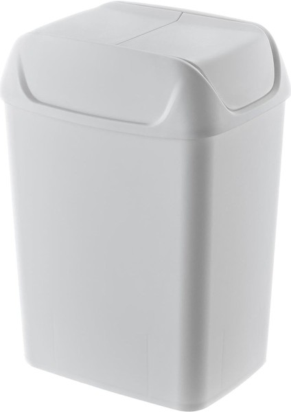 Çok Renkli Svingi Çöp Kutusu 5 Lt Beyaz Tasarım