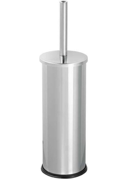 Krom Wc Fırçası Muhafazalı, Şık ve Kullanışlı Temizlik Seti