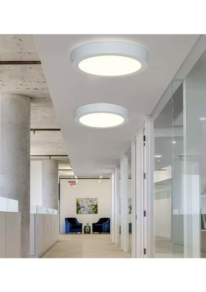 Şık Modern LED Tavana Asma Işık, Salon, Mutfak, Oturma Odası, Panel, 6400K, Beyaz indirimleri