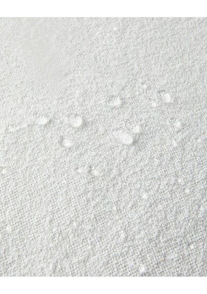 Yumuşak Pamuklu Sıvı Geçirmez Alez ve Yastık Kılıfı, Beyaz ve Yeşil Renkler fırsatları