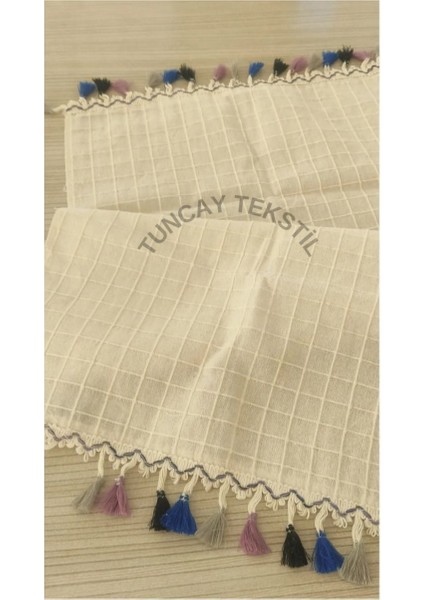 Mor Renkli, Ponponlu, Şık ve Rahat Runner ile Dekorasyonunuza Neşe Katın modelleri