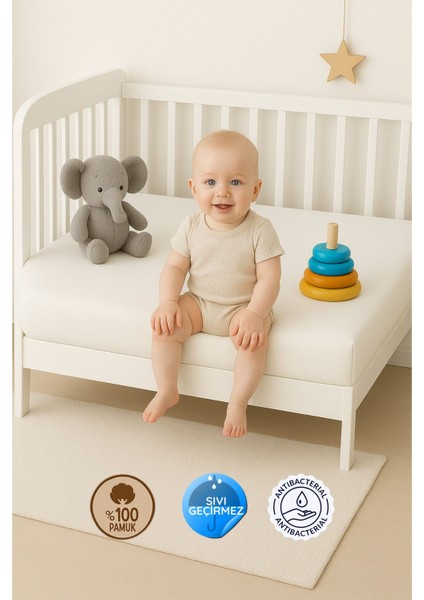 Yumuşak Pamuklu Sıvı Geçirmez Bebek Alezi, Yatak ve Bebek Yatağı Için Uygun fiyatları