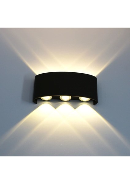 Modern Siyah Duvar Apliği – Yukarı ve Aşağı Işık Yönlü, E14 Duy, İthal Kalite Dekoratif Aydınlatma