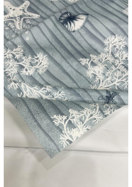 Mavi Pvc Elyaf Tabaklı Silinebilir Masa Örtüsü, Dayanıklı ve Şık Tasarım indirimleri