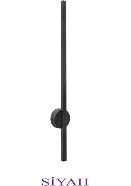 70CM Siyah Kılıç Şekilli Modern Pilli Aplik, Dekoratif ve Şık Duvar Aydınlatması fiyatları