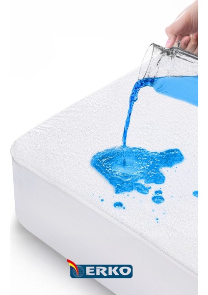 Beyaz Micro Full Kenar Fitted Sıvı Geçirmez Yatak Koruyucu fiyatları