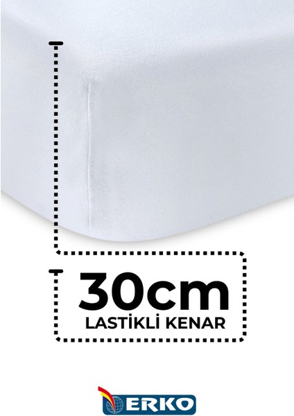 Beyaz Micro Full Kenar Fitted Sıvı Geçirmez Yatak Koruyucu modelleri
