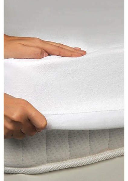 Sıvı Geçirmez Tek Kişilik Yatak Alez 100X200 Bej