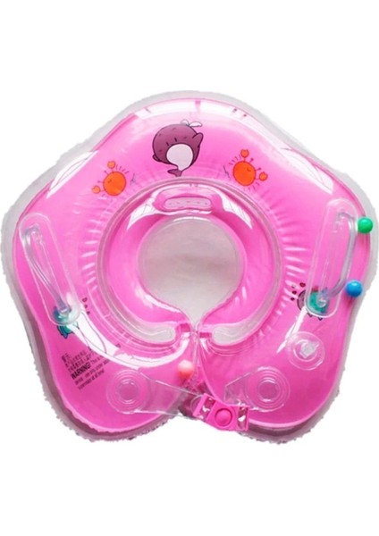 Renkli Bebek Yüzme Boyun Simidi, Güvenli ve Konforlu Kullanım