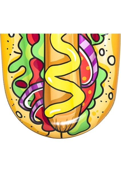 Renkli Desenli Konforlu Yatak, Şık ve Rahat Uyku Alanı