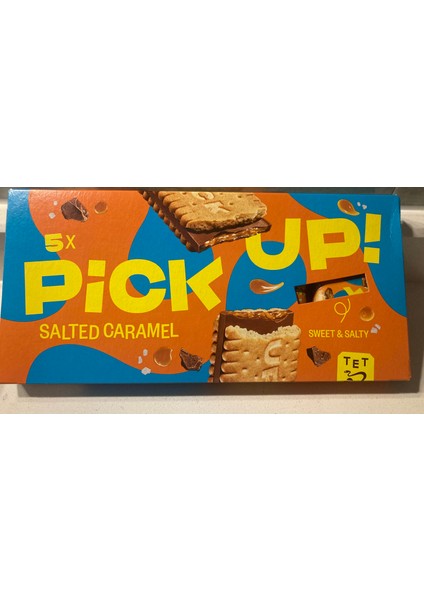 Salted Caramel 5 x 28 gr(140 gr) İthal Bisküvi