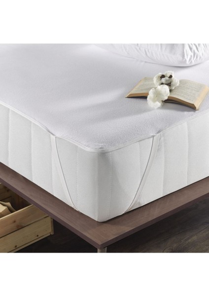Pamuk Yüzey 4 Köşe Lastikli Sıvı Geçirmez Yatak Koruyucu Alezi fiyatları