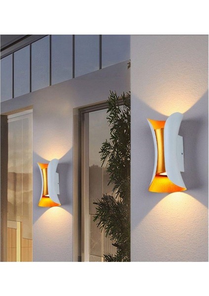 10W Günışığı LED Dış Mekan Aplik, Bahçe, Balkon, Teras, Kamelya ve Veranda Için fırsatları