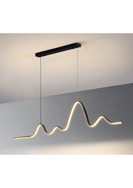 Şık 3 Renk LED Sarkıt Avize 120 Cm, Modern ve Elegant Aydınlatma Seçeneği