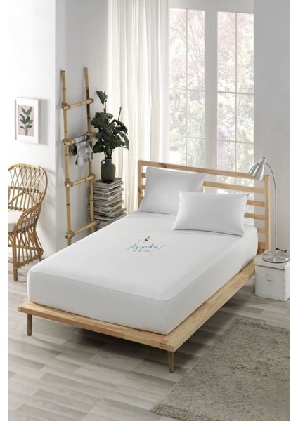 Pamuklu Sıvı Geçirmez Yatak Koruyucu Çarşaflı, Tüm Ebatlar, Rahat ve Konforlu Kullanım