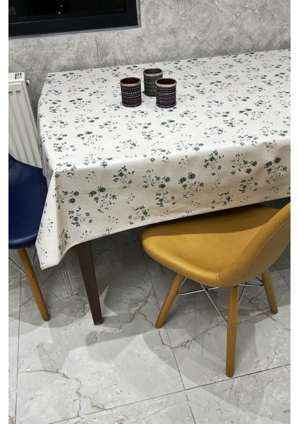 Kaymaz Elyaf Tabanlı Silinebilir Muşamba Masa Örtüsü, Şık ve Dayanıklı, Bej Renkli. fırsatları