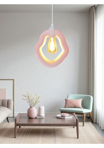 Modern Beton Görünümlü Ayarlı Avize, Şık ve Minimalist Tasarım, Çok Amaçlı Kullanım fiyatları