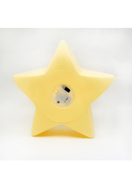 Gülen Yıldız Tasarımlı LED Masa Lambası, Sıcak Sarı Işık, Şık ve Modern Dekorasyon modelleri