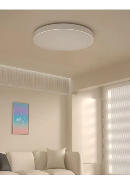 Modern Yuvarlak LED Avize, 6500K Beyaz Işık, Dekoratif ve Şık Tasarım indirimleri