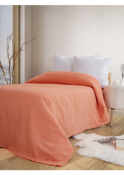 Turuncu Çift Kişilik Pike 200X230 Cm, Yumuşak ve Rahat Uyku Için Ideal fiyatları