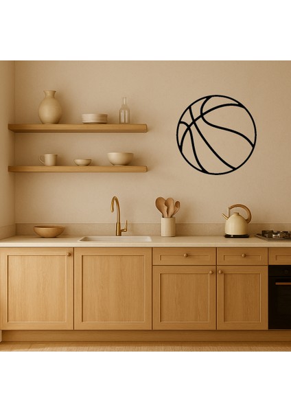 Basketbol Sanatı Mdf Dekoratif Tablo - MRS7449-2757 fiyatları
