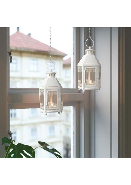 Beyaz 21 cm Metal El Feneri, Dayanıklı ve Şık Tasarım modelleri