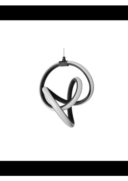 Modern Çift Renk LED Avize, Şık ve Zarif Tasarım, Siyah Renk Seçeneğiyle. fiyatları