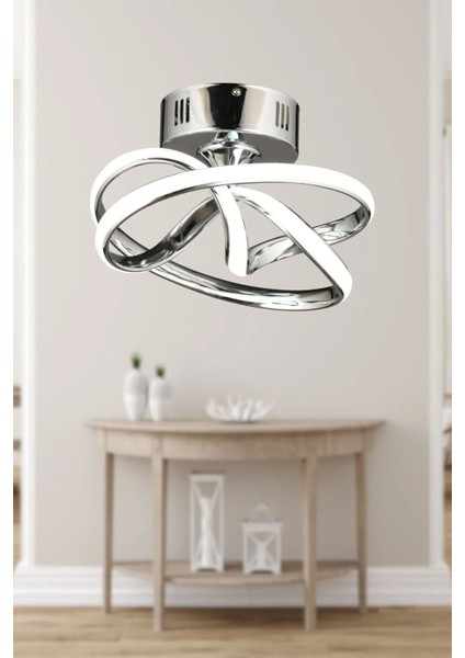 Modern Krom Metal Aydınlatma, Salon, Mutfak, Oturma ve Yatak Odası Için Şık Tasarım