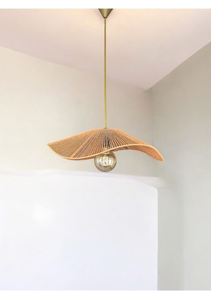 El Yapımı Bohem Kahverengi Asimetrik Avizehâşir modelleri