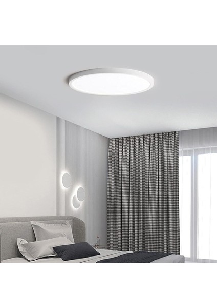 Büyük Boy Metal Kasa 24W LED Avize, Şık ve Modern Tavan Aydınlatması