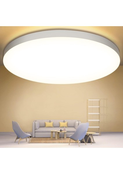 Modern LED Tavan Armatürü, 25CM Çap, 6500K Beyaz Işık, Trafolu ve Şık Tasarım