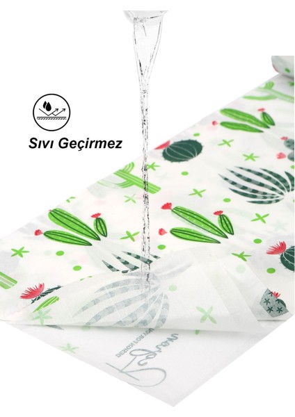 Pratik Masa ve Kamp Örtüsü, 100X120, Kullan At, Yeşil, Aktif ve Eğlenceli Kullanım