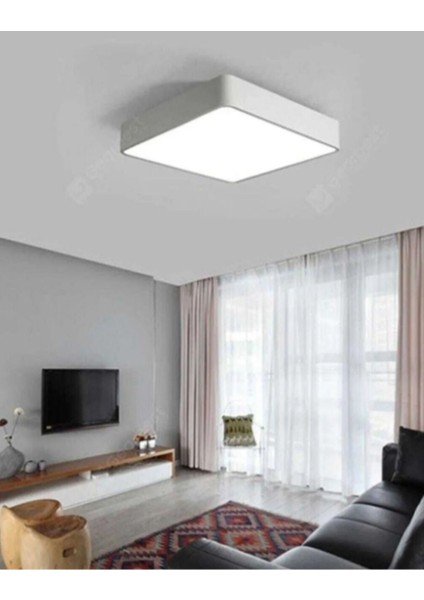 Beyaz Kare LED Panel Spot Aydınlatma, Koridor, Balkon, Hol Için, 6500K