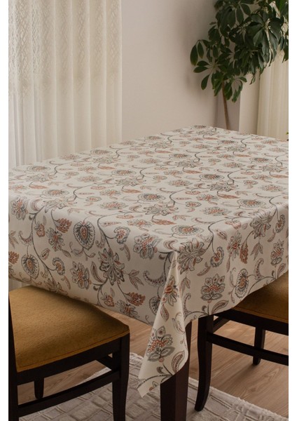 Astarlı, Silinebilir, Hijyenik, Muşamba, Pvc Masa Örtüsü, Beyaz, Dayanıklı, Pratik, Şık